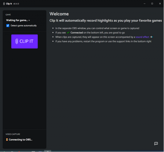 Clip It(游戏视频剪辑软件) v0.4.0 官方绿色版