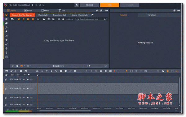 Corel Pinnacle Studio Ultimate(品尼高25) v25 中文特别版(附破解教程+破解文件) 64位