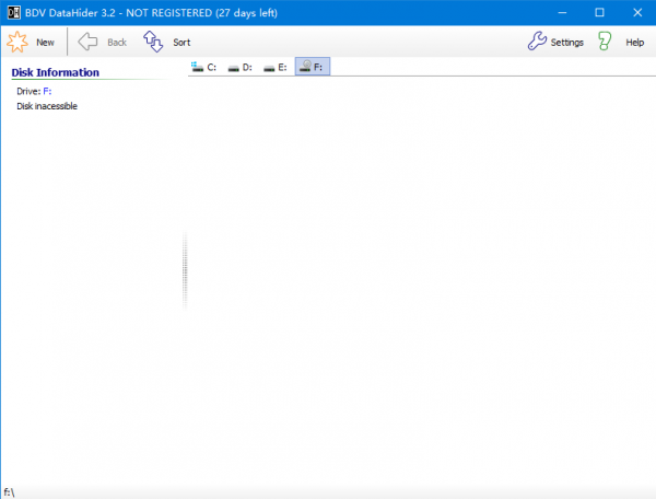 BDV DataHider(加密软件) v3.2 免费绿色版