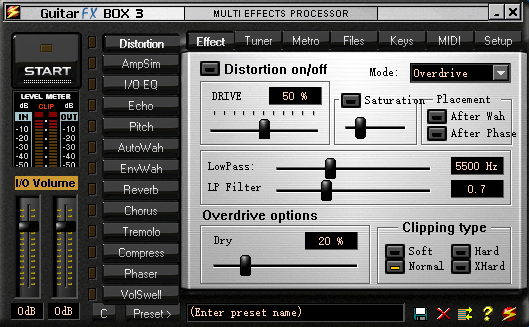 Guitar FX Box(吉他音效处理工具) v3.0.1 官方安装版