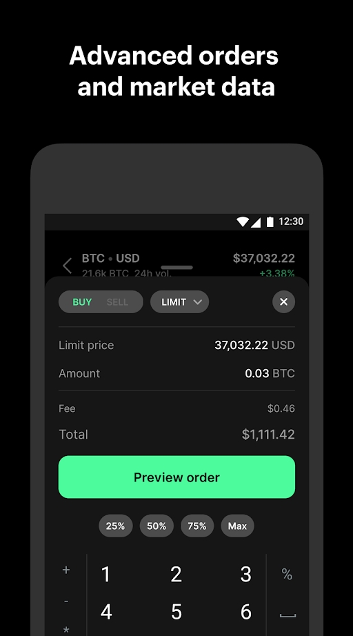 Coinbase Pro for Android v1.0.65 安卓版