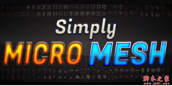 Blender快速创建网格模型生成工具 Simply Micro Mesh V2.93 免费版