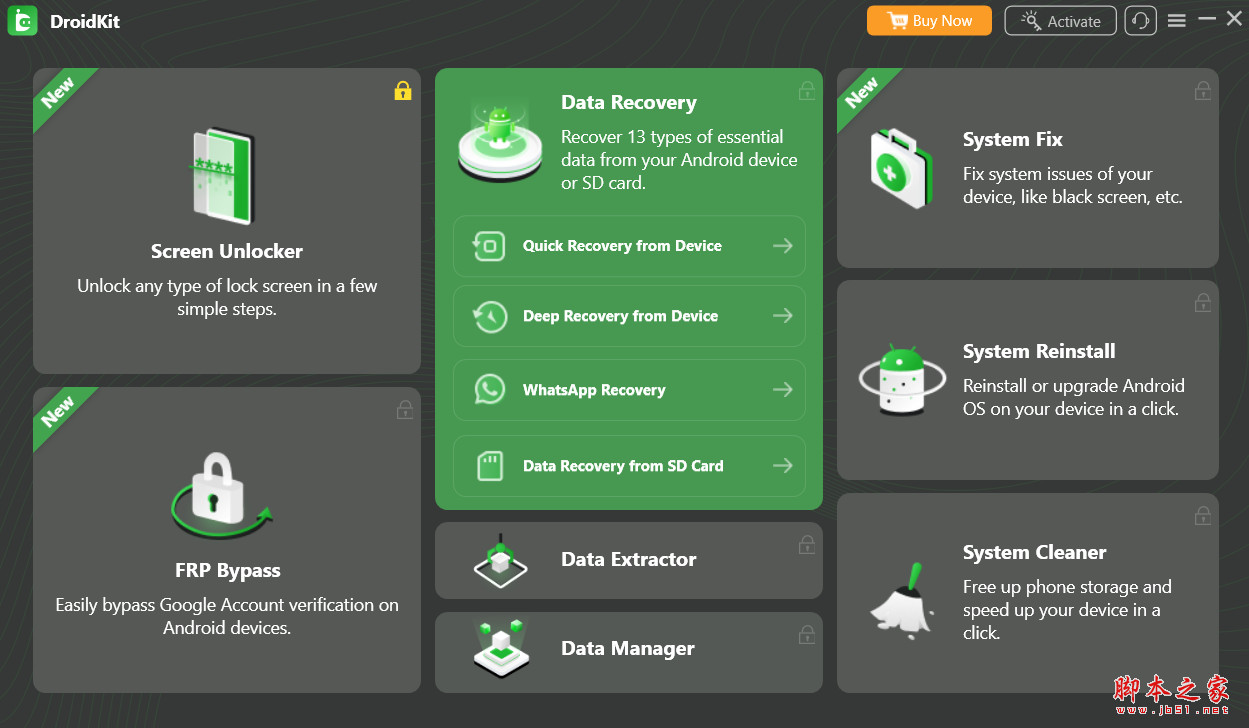 安卓数据恢复软件 iMobie DroidKit v2.3.720261125 免费安装版
