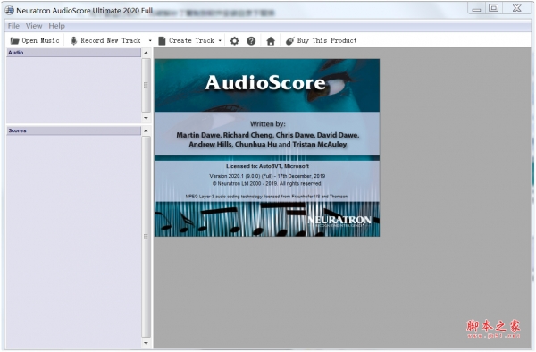 Neuratron AudioScore Ultimate 2020 v9.0.0 特别安装版 附激活教程