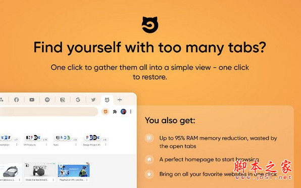 Tabson Chrome插件(标签管理插件) v1.1 免费安装版 附安装教程