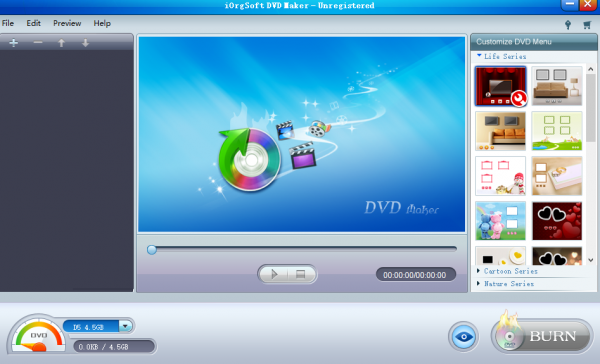 iOrgSoft DVD Maker(DVD制作软件) v3.0.1 官方版