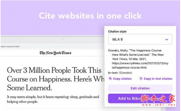 Bibcitation Chrome插件(引文生成器) v0.0.0.15 免费版 附安装方法