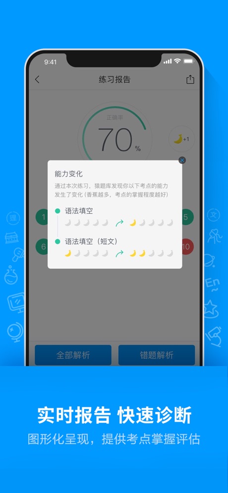 猿题库(中小学生刷题利器) for iPhone v9.17.0 苹果手机版