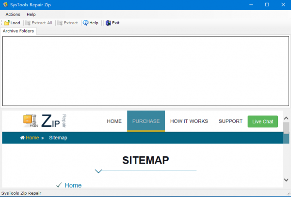 SysTools ZIP Repair(文件修复软件) v3.0 官方版