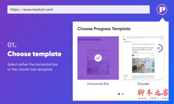 Website Read Progress Chrome插件(显示读取进度条插件) v1.3.0 免费版