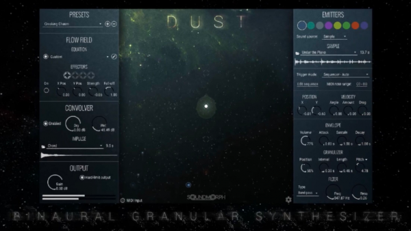 实时粒子模拟合成器插件SoundMorph Dust for Mac v1.1.8 激活特别版