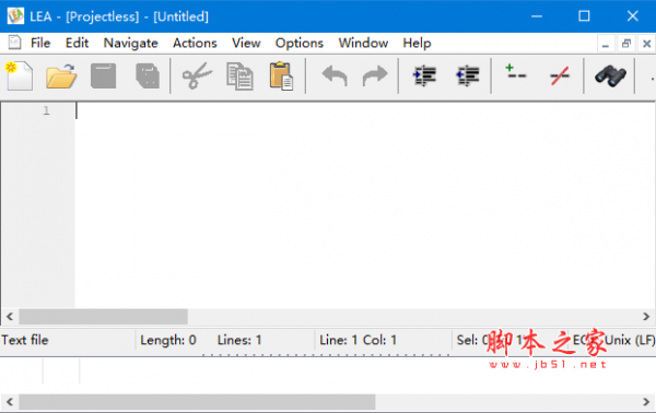 LEA编辑器 v0.77 绿色免费版