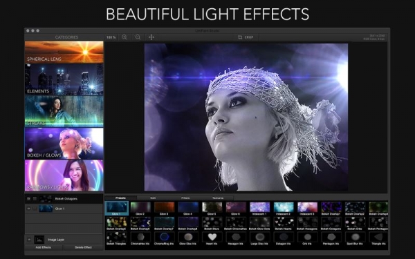 摄影灯光特效软件Brainfever LensFlare Studio Mac v6.8 一键安装破解版