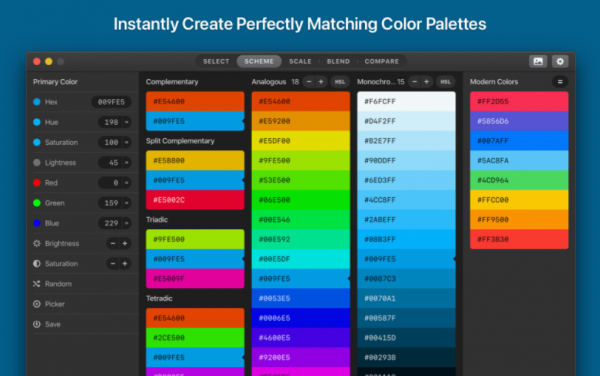 Paletter for Mac(设计必备调色板工具) v4.3.0 苹果免激活特别版