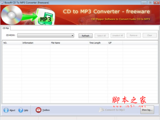 Boxoft CD to MP3 Converter(CD转MP3音频格式软件) v1.0 官方安装版