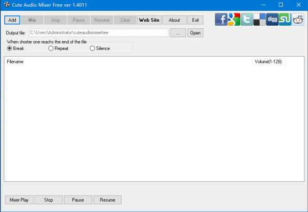 Cute Audio Mixer(音频混合器) v1.4.0.11 官方版