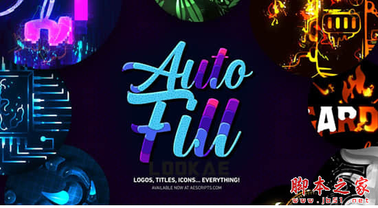 AE图层边界自动填充生长动画插件AEscripts AutoFill v2.0.0 Mac苹果汉化版