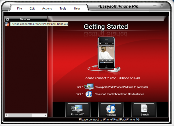 4Easysoft iPhone Rip(音乐备份软件) v3.1.38 官方版