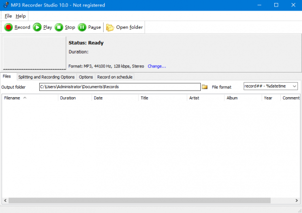 MP3 Recorder Studio(录音工具) v10.0 官方版