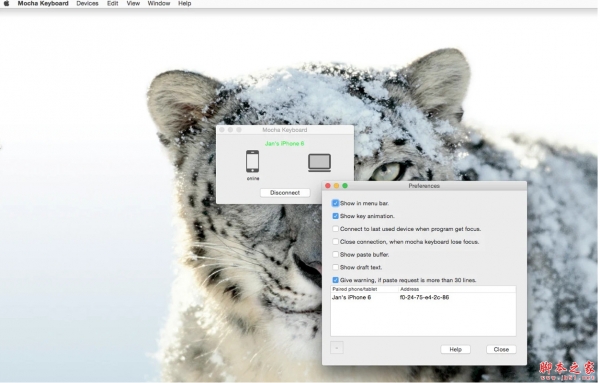 Mocha Keyboard (虚拟键盘软件) for Mac V1.2 苹果电脑版