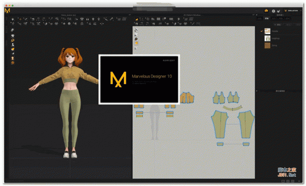 Marvelous Designer 10 for Mac V6.0.351.32317 Personal 中文破解版