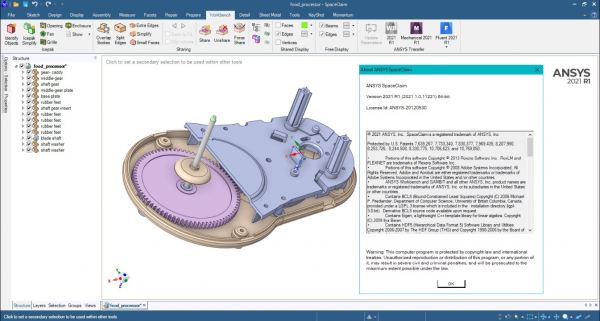 ANSYS SpaceClaim 2021 R1 x64 中文特别版