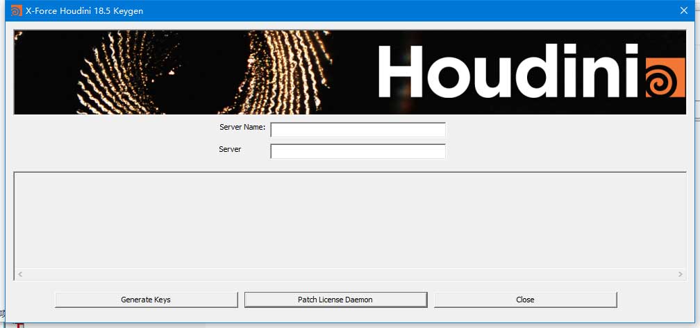 SideFX Houdini FX 18.5.351 XForce注册机破解版 Win/Linux