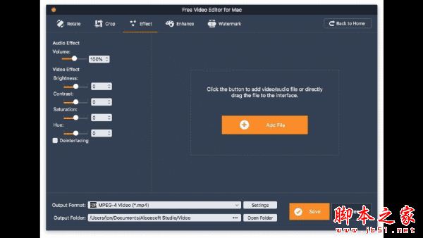 Aiseesoft Video Editor(视频剪辑)for Mac V1.1.12.89491 苹果电脑版