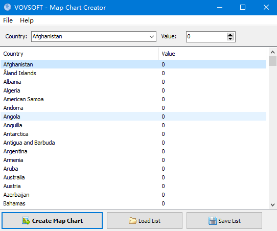 Map Chart Creator(地图制作工具) v1.0 官方版