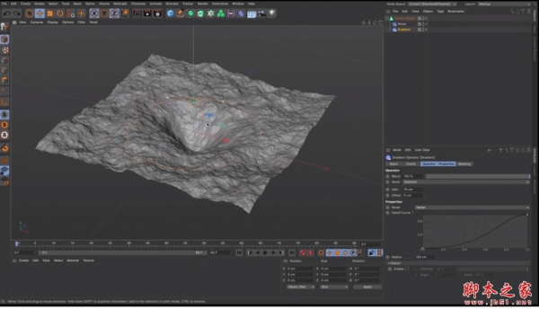 C4D三维地形生成器插件Terraform4D 1.1.1 for Cinema 4D R21-R24 汉化版+教程