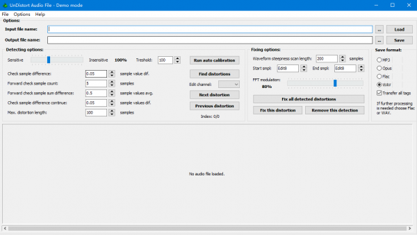 UnDistort Audio File(音频文件修复工具) v1.0.5.4 官方版