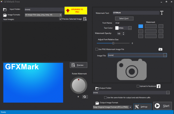 GFXMark Free(多功能图片水印添加与处理工具) v3.0 官方版