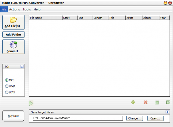 Magic FLAC to MP3 Converter(flac转mp3转换器) v3.72 官方版