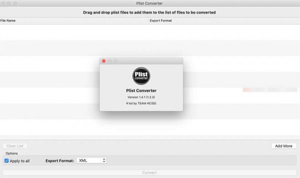 Plist Converter for Mac(plist转为cvs/json) v1.4.1 直装破解版