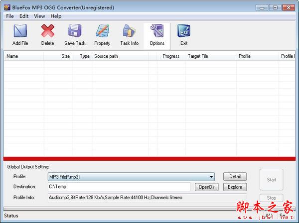 Bluefox MP3 OGG Converter(MP3/OGG格式转换)V3.01.12 官方安装版
