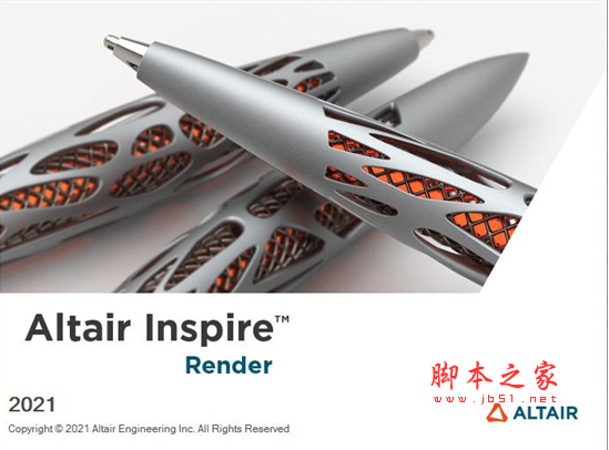 三维渲染和动画设计软件Altair Inspire Render 2021 中文激活版 64位
