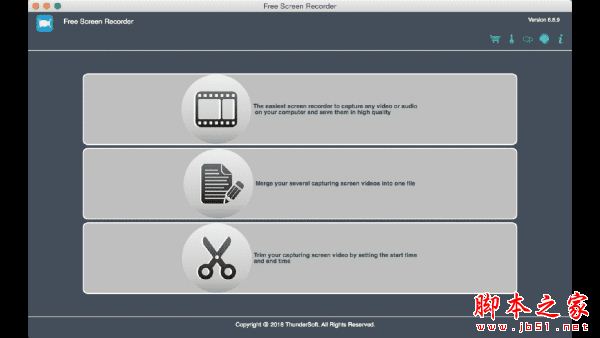 ThunderSoft Screen Recorder(屏幕录制)for Mac V7.0.0.0 苹果电脑版