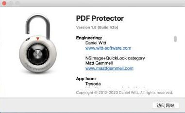 苹果电脑PDF文件加密工具 PDF Protector for Mac v1.5 一键安装破解版