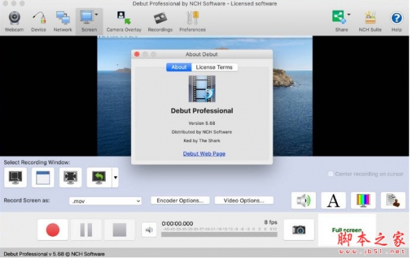 Debut(视频录制软件) for Mac V6.51 苹果电脑版