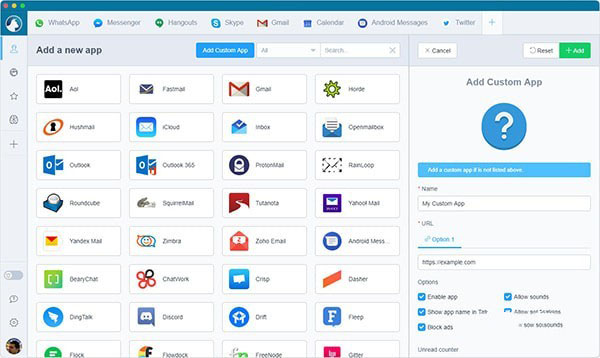 Rambox(通讯软件聚合应用) for Mac V0.6.4.164 苹果电脑版