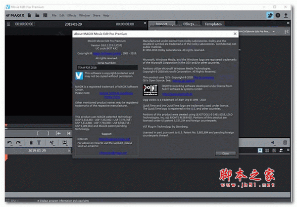 视频编辑器MAGIX Movie Edit Pro 2021/2022 Premium v21.0.1.8 特别安装版
