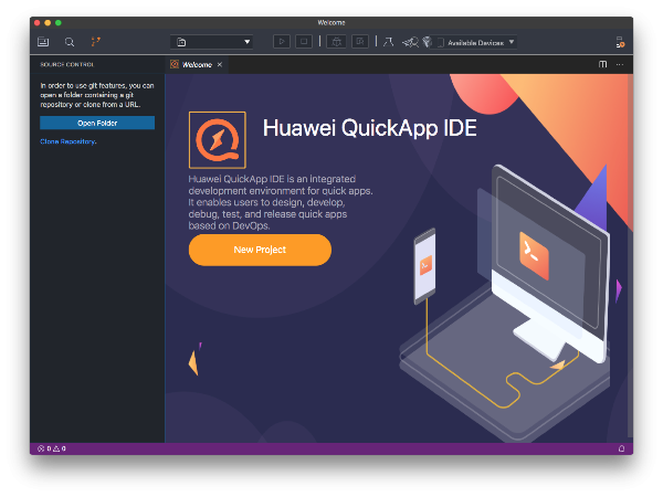 Huawei QuickApp IDE(华为快应用IDE) for Mac V2.6.2 苹果电脑版