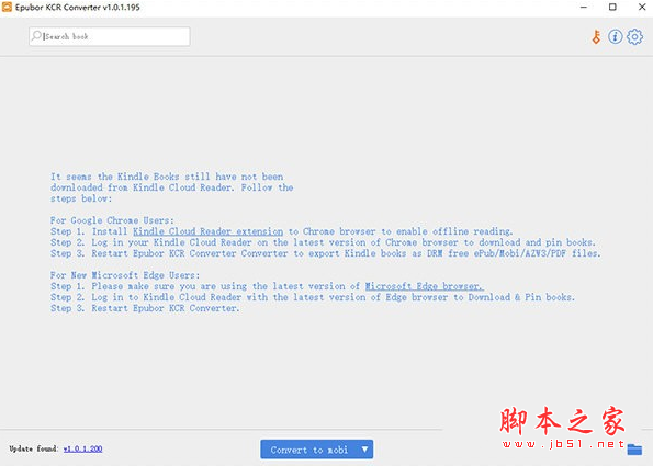 Epubor KCR Converter(电子书格式转换软件) v1.0.1.195 免费安装版