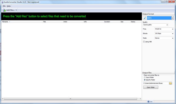 AudioConverter Studio(音乐格式转换软件) v11.0 免费安装版