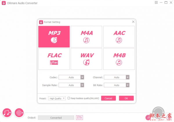 drmare Audio Converter(iTunes音频格式转换)v2.2.0.22 特别版 附教程