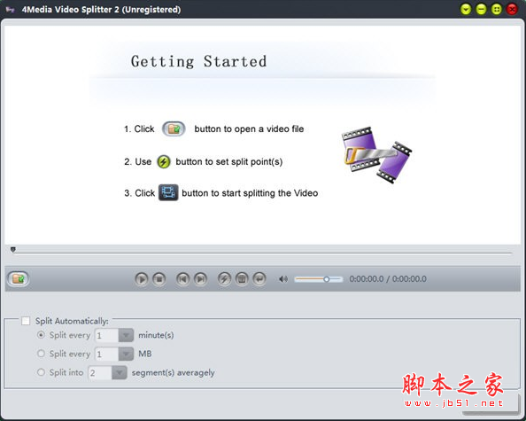 4Media Video Splitterz(视频分割工具) v2.1.1 免费安装版