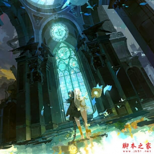 Wallpaper Engine 黑与白少女的魔法殿堂动态壁纸 免费版