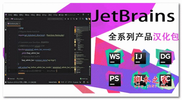 JetBrains 全系列中文汉化包 2021.3 免费版
