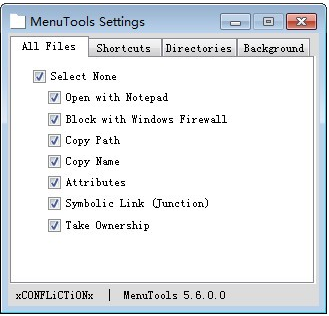 xMenuTools(右键菜单工具) v7.4.0 英文免费版