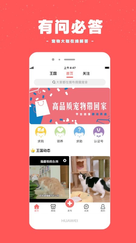 宠物王国(宠物生活服务软件) v5.3.2 安卓版